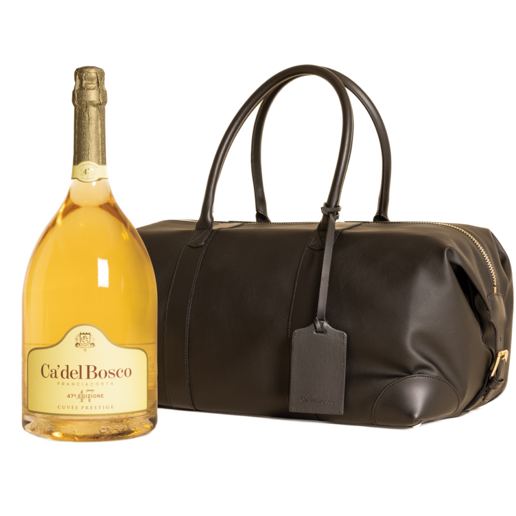 Ca' del Bosco Jèroboam with a weekend bag